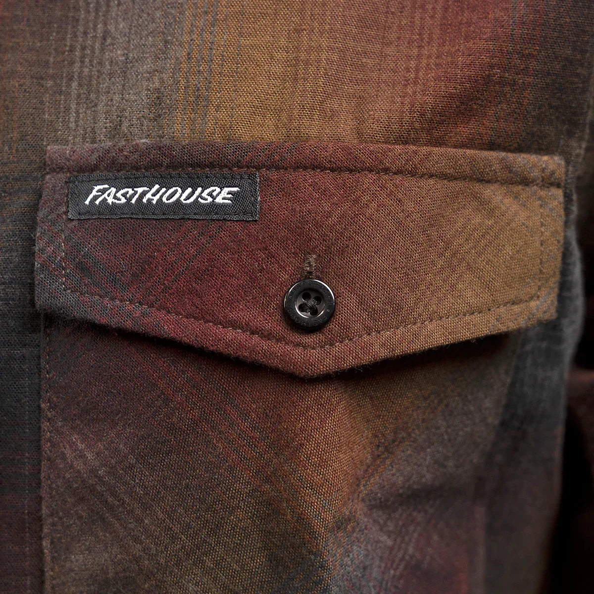 Fasthouse Saturday Night Special Flannel Shirt - Youth - Dusk - Image 3