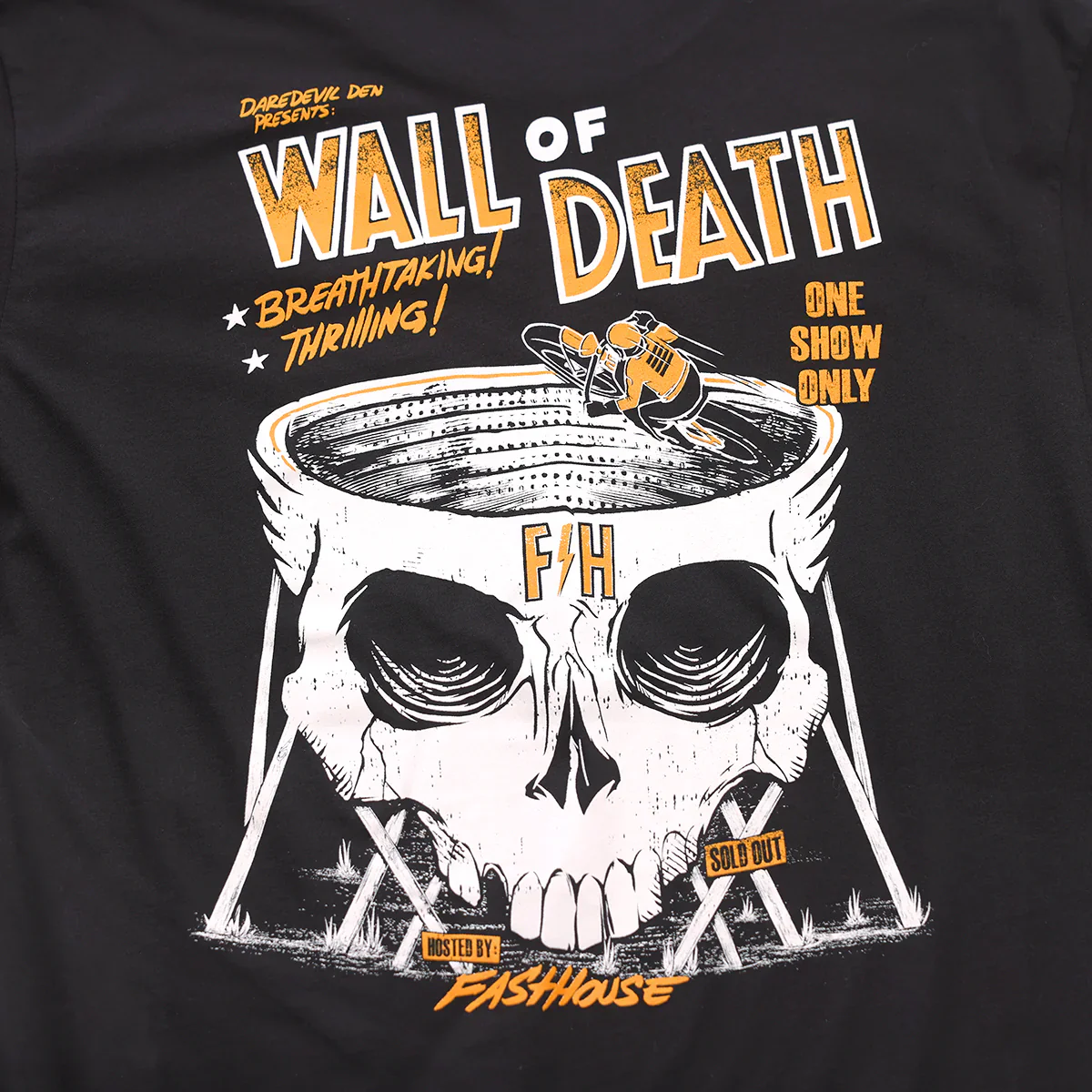 Fasthouse Sideshow Tee - Black - Image 4
