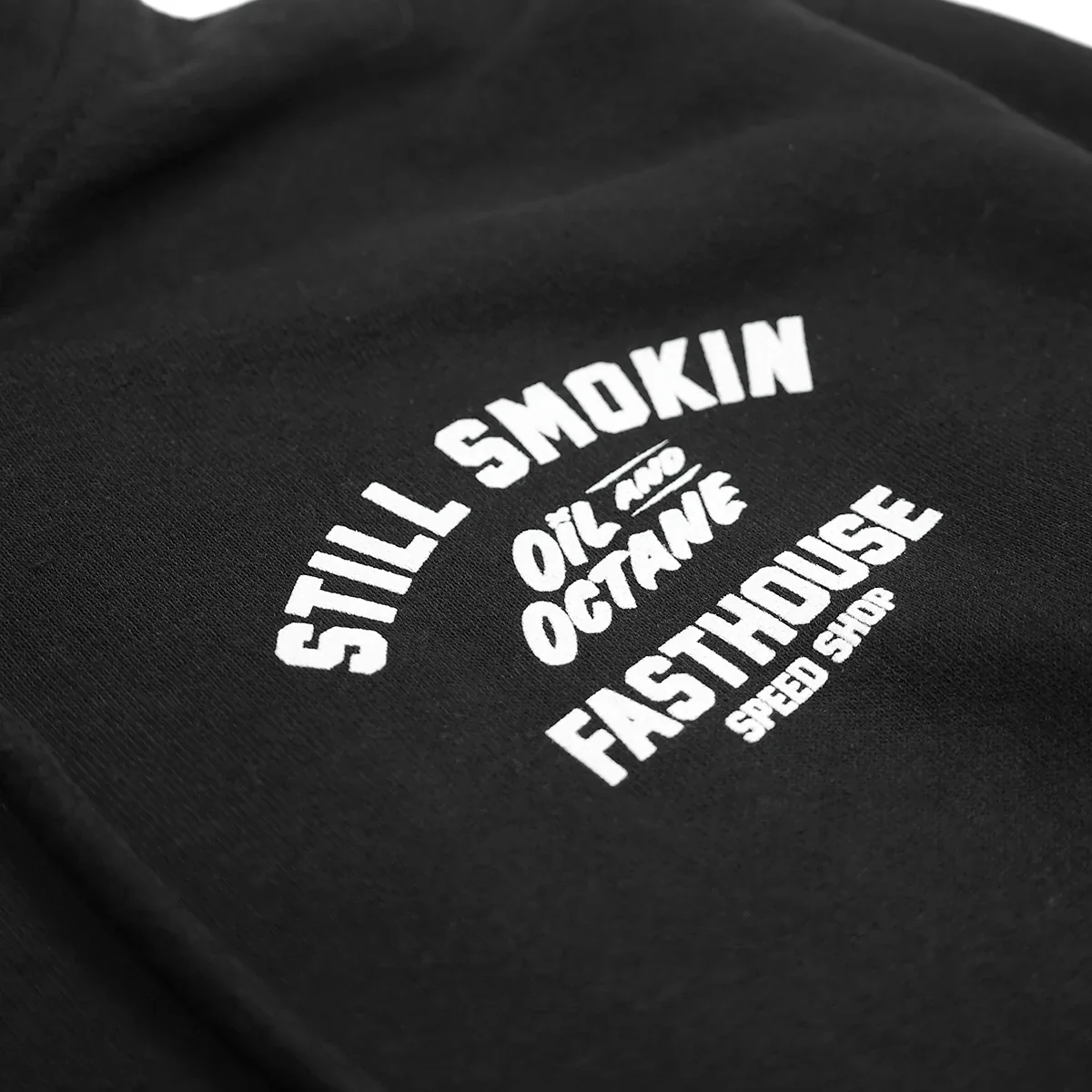 Fasthouse Smoke & Octane Hooded Pullover - Black - Image 3