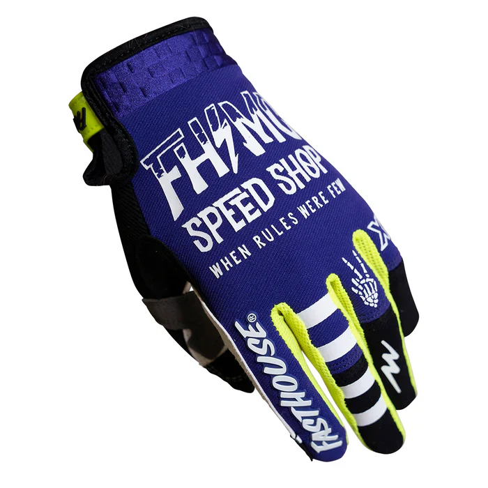 Fasthouse Speed Style Brute Glove - Purple-Black - Image 3