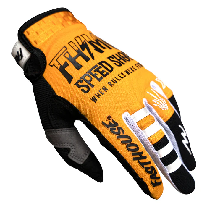 Fasthouse Speed Style Brute Glove - Youth - Amber - Image 3