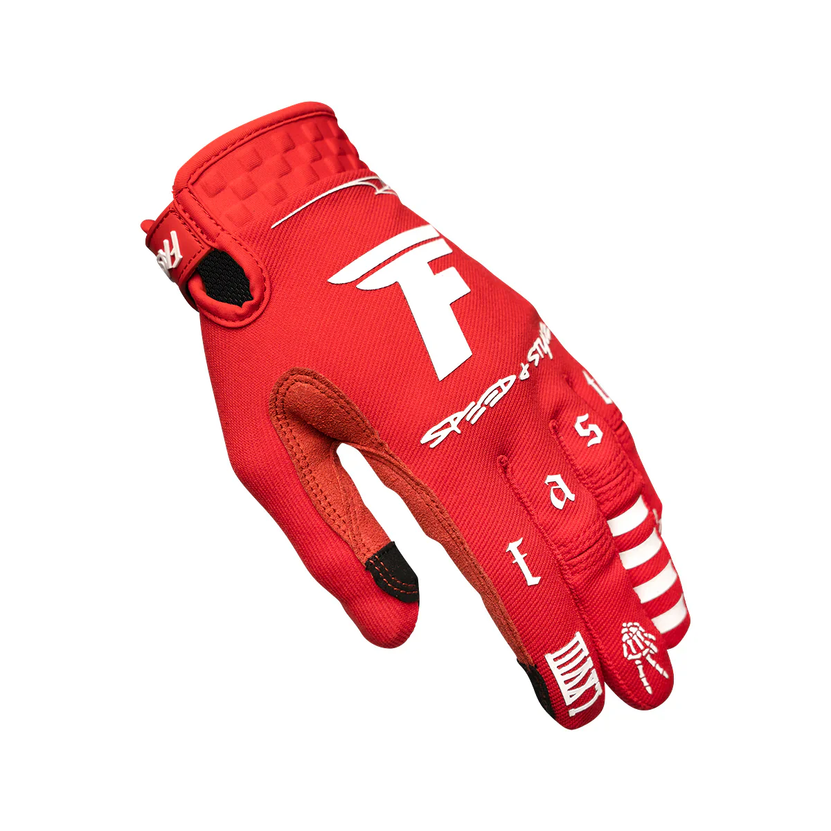 Fasthouse Speed Style Burn Free MTB Glove - Red - Image 2
