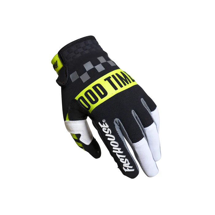 Fasthouse Speed Style Domingo Glove - Youth - White-Black - Image 3