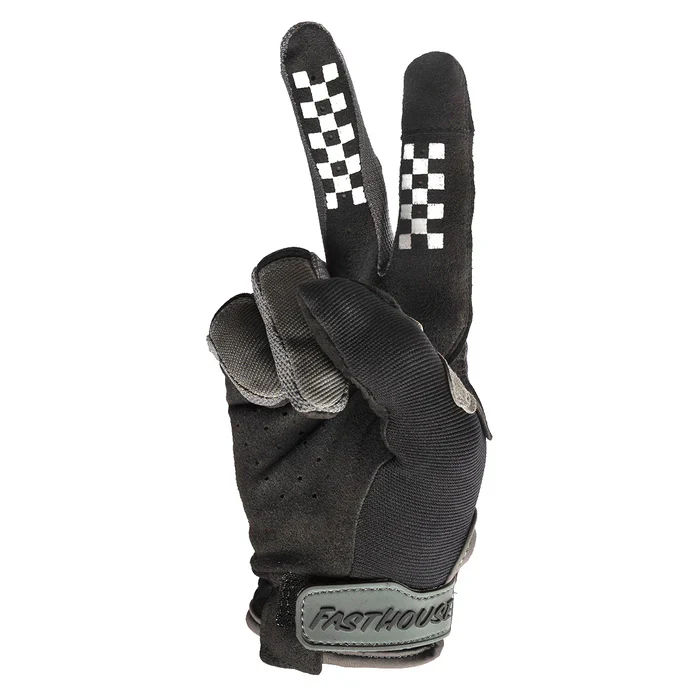 Fasthouse Speed Style Glove - Youth - Black-Gray - Image 2