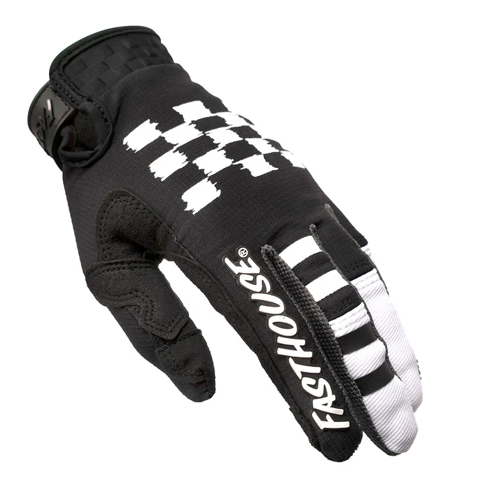 Fasthouse Speed Style Jester Glove - Hi Viz-Black - Image 3