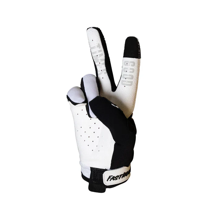 Fasthouse Speed Style Legacy Glove - Youth - White-Black - Image 2
