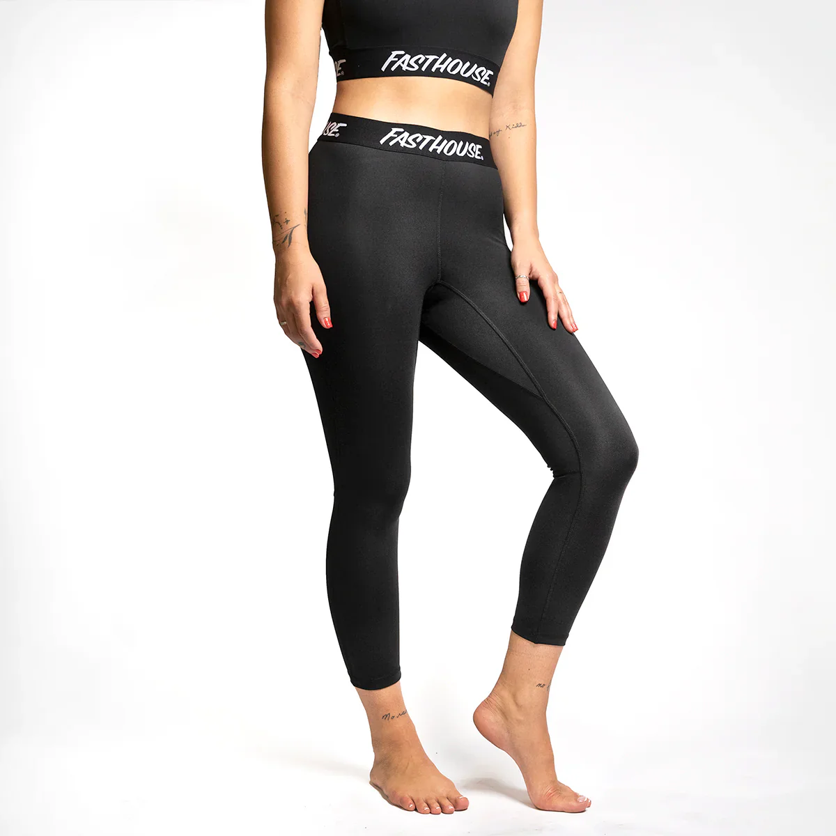 Fasthouse Speed Style Moto Legging - Womens - Black - Image 2