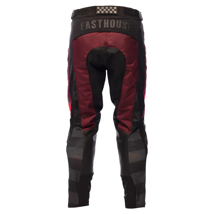 Fasthouse Speed Style Pant - Red-Black - Image 3