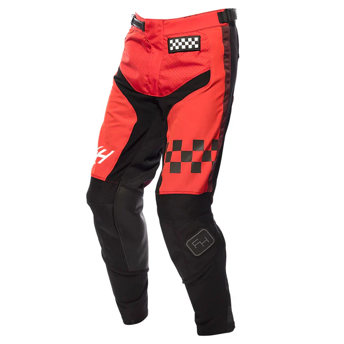 Fasthouse Speed Style Pant - Youth - Red-Black - Image 2