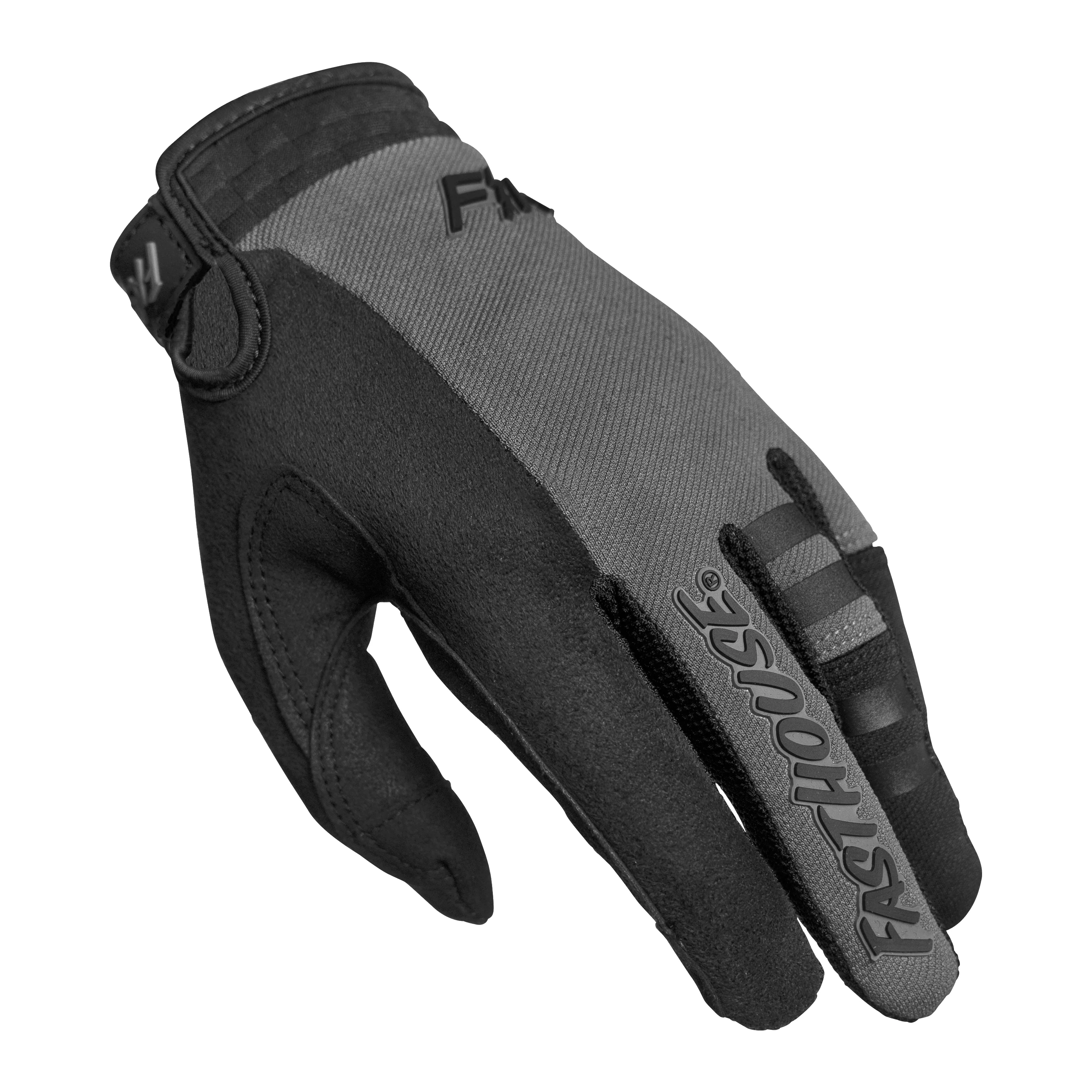 Fasthouse Speed Style Ridgeline MTB Glove - Gray-Black