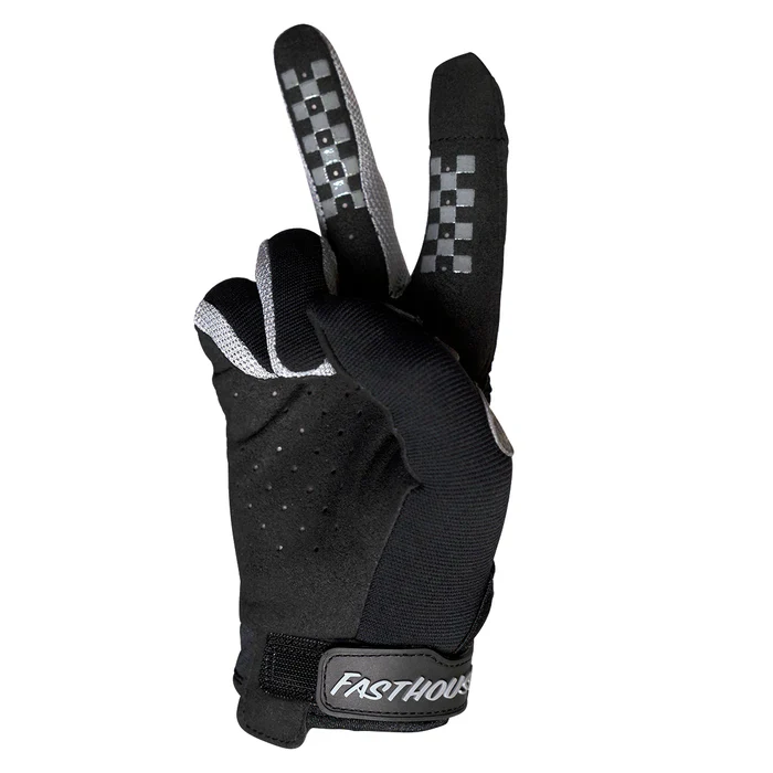 Fasthouse Speed Style Rufio Glove - Youth - Black-Gray - Image 3