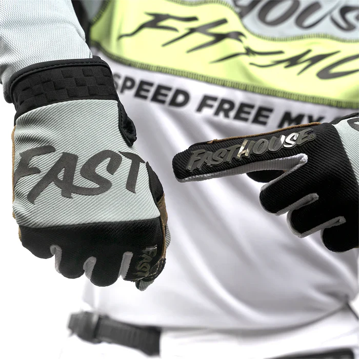 Fasthouse Speed Style Sector Glove - Skyline-Black - Image 4