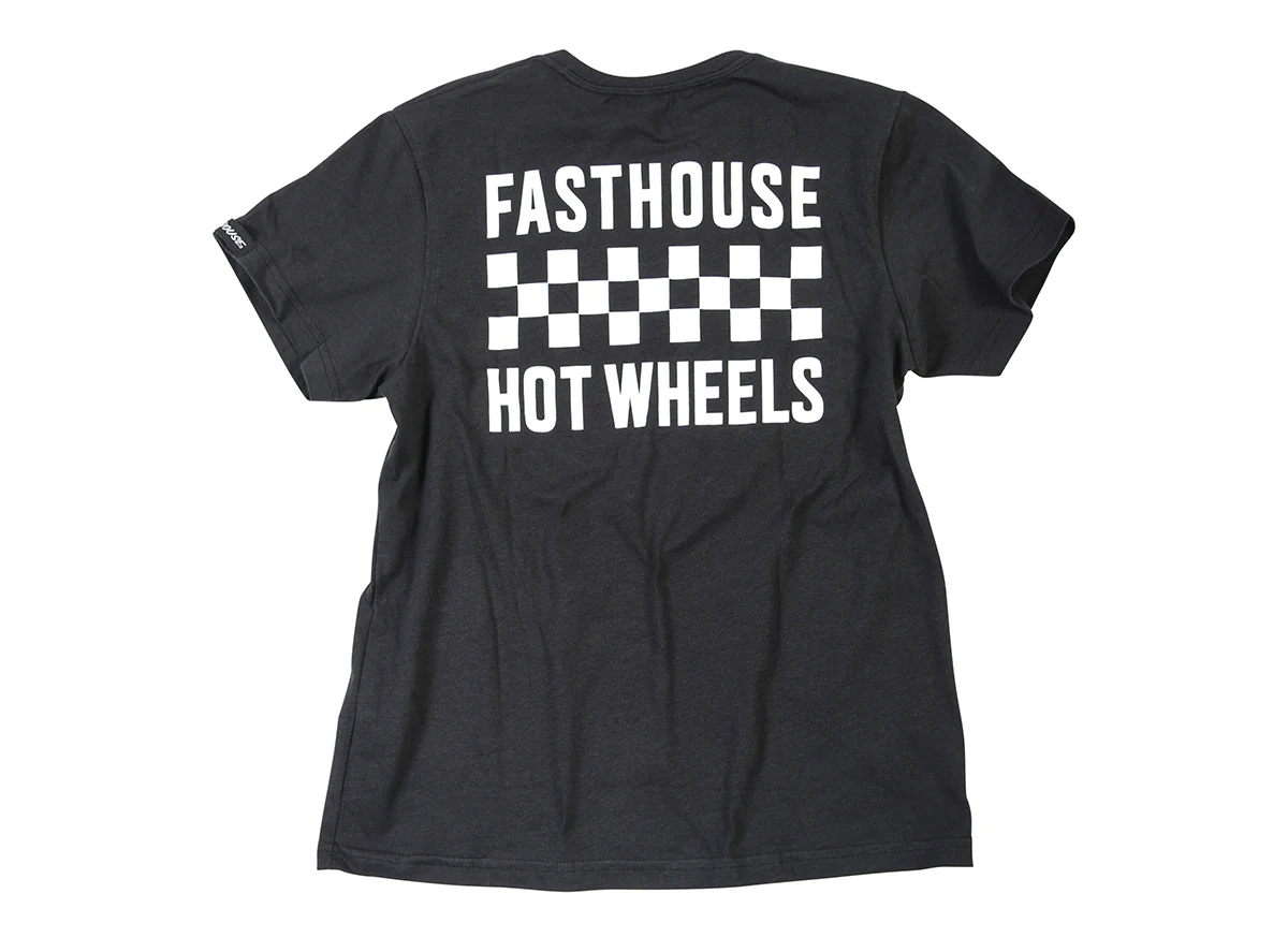 FastHouse Stacked Hot Wheels Tee - Black - Image 2