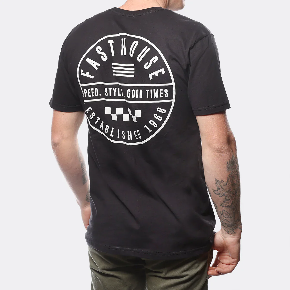 Fasthouse Statement Long Sleeve Tee - Black - Image 3