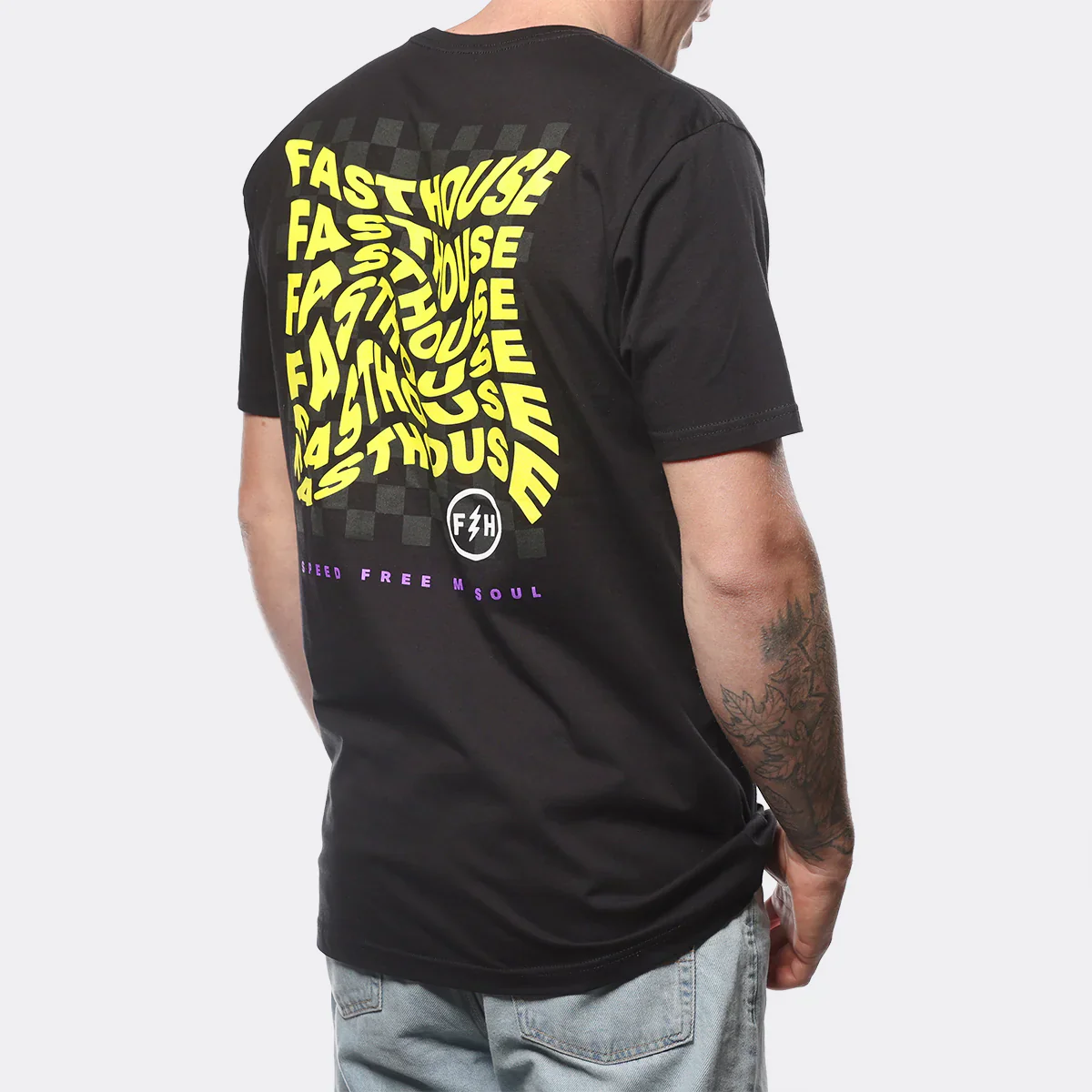 Fasthouse Stray Tee - Black - Image 3
