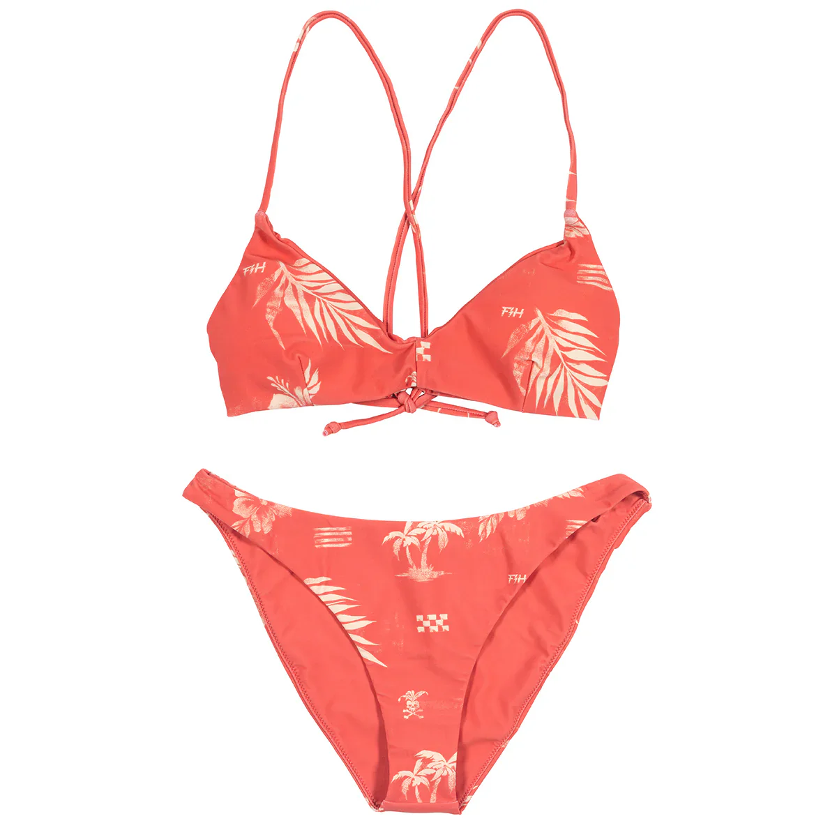 Fasthouse Summer Love Bikini Top - Hot Tropic - Image 2