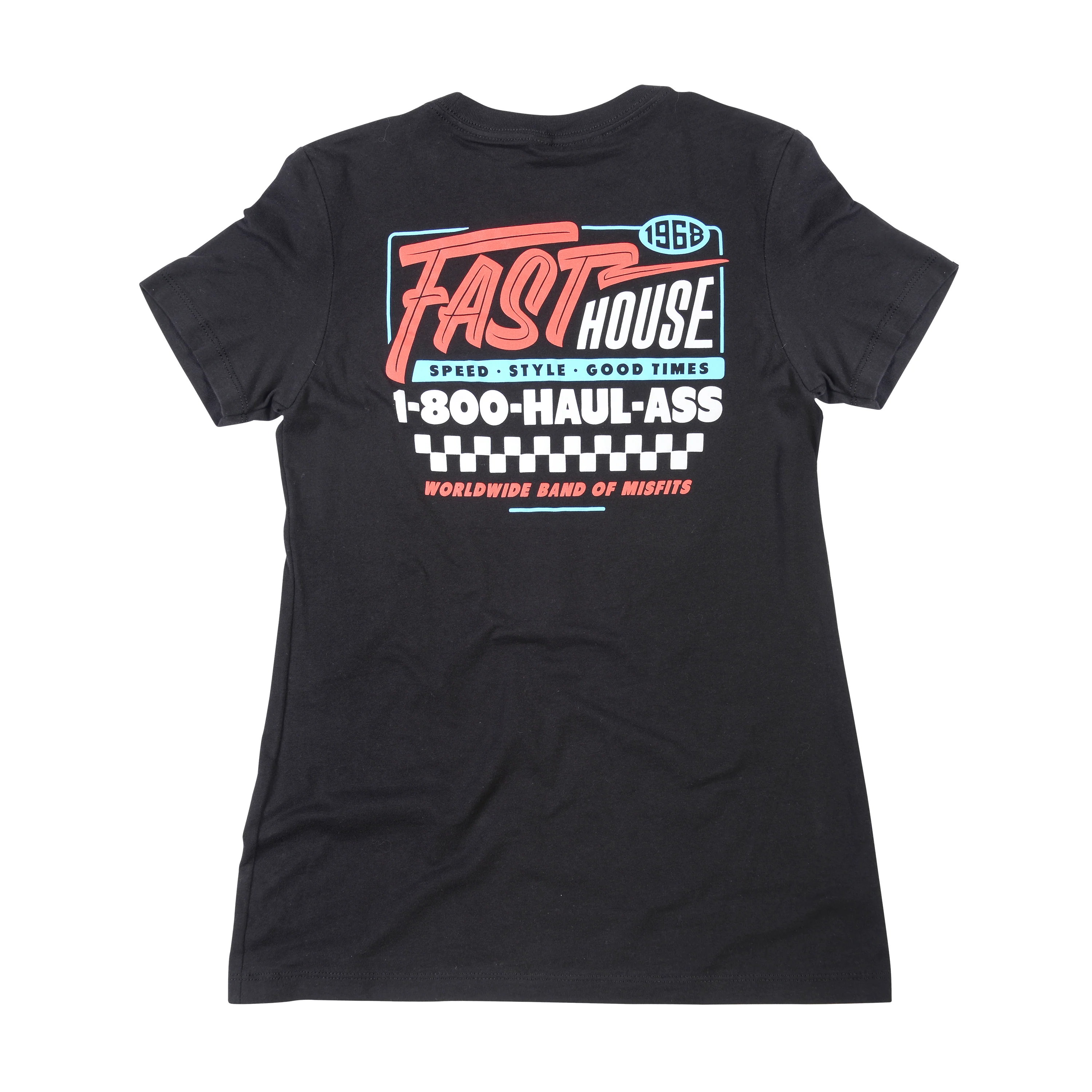 Fasthouse Toll Free Tee - Womens - Black - Image 2