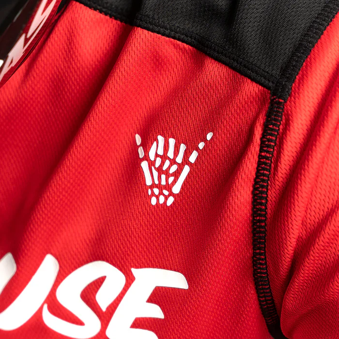 Fasthouse Twitch Jersey - Red-Black - Image 5
