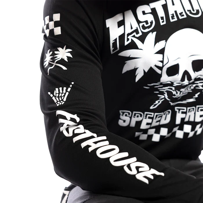 Fasthouse USA Grindhouse Subside Jersey - Black - Image 3