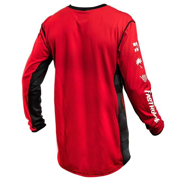 Fasthouse USA Grindhouse Subside Jersey - Youth - Red - Image 2