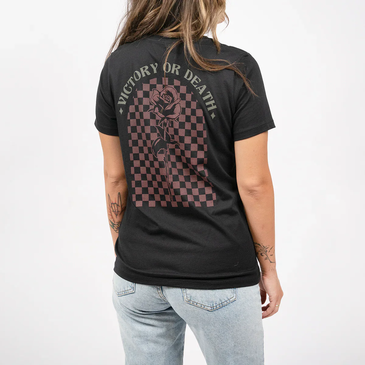 Fasthouse Vision Tee - Womens - Black - Image 3