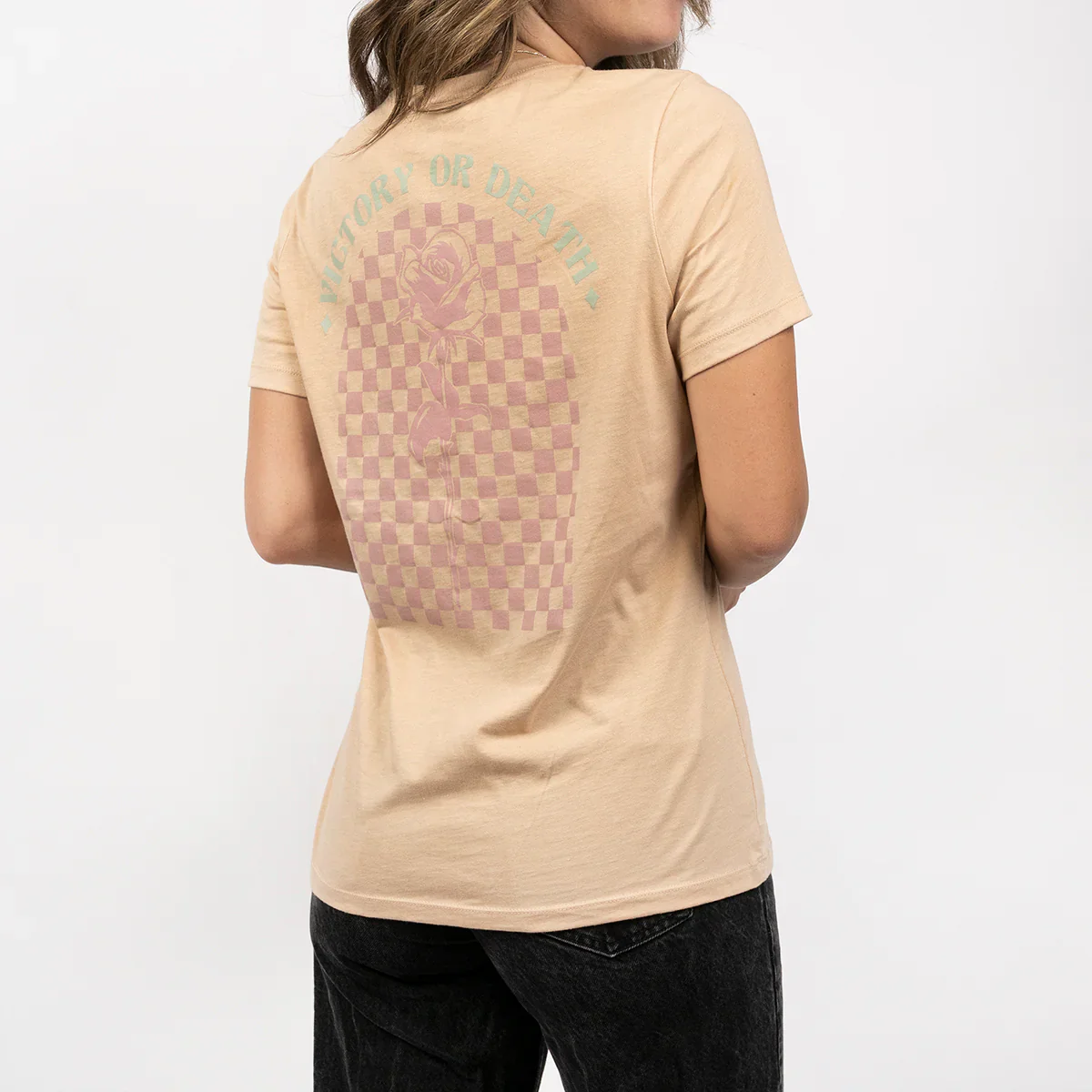 Fasthouse Vision Tee - Womens - Sand - Image 3