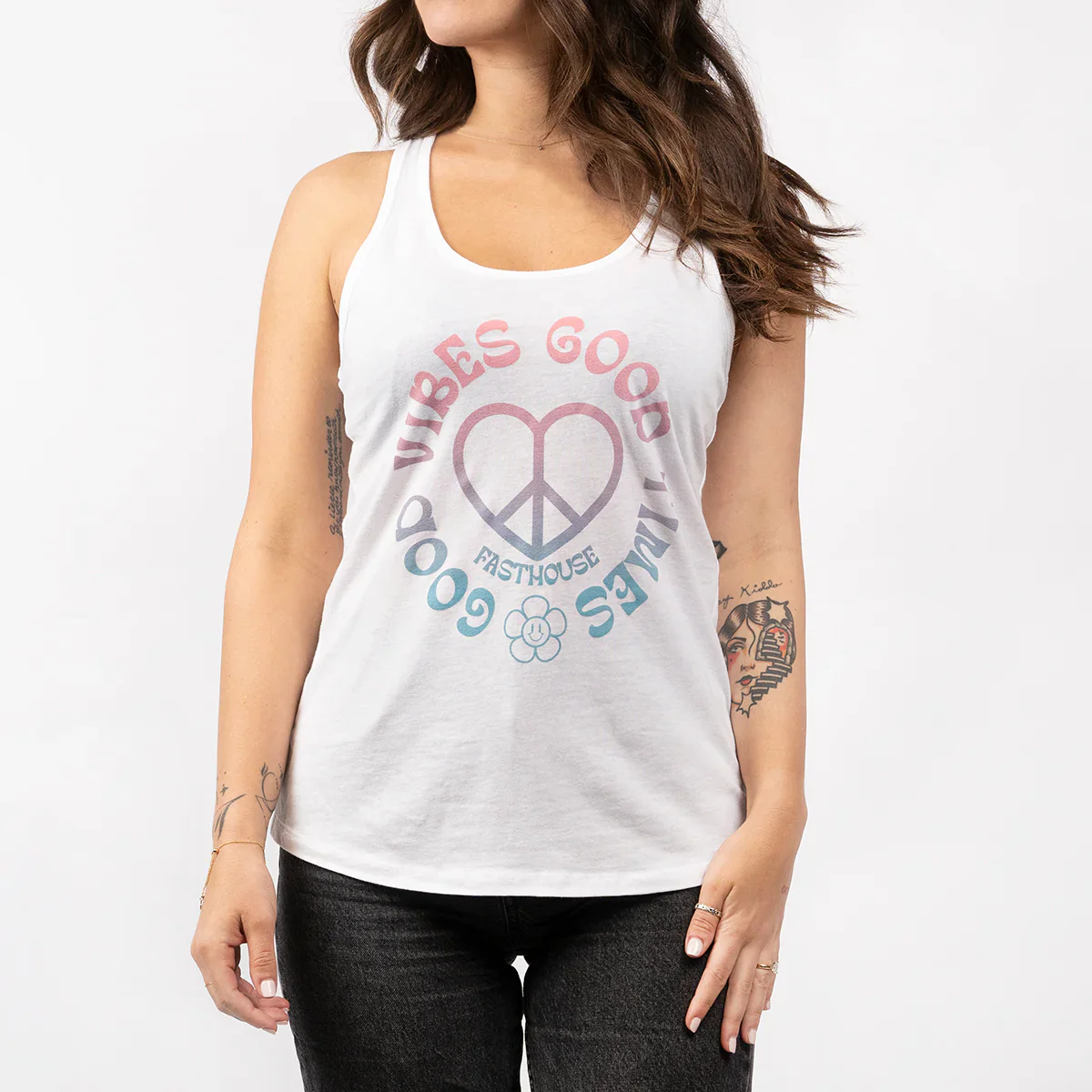 Fasthouse Vivid Tank - Womens - White - Image 2