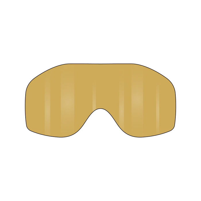 Fasthouse VonZipper Sizzle Spare Lexan Goggle Lens - Amber