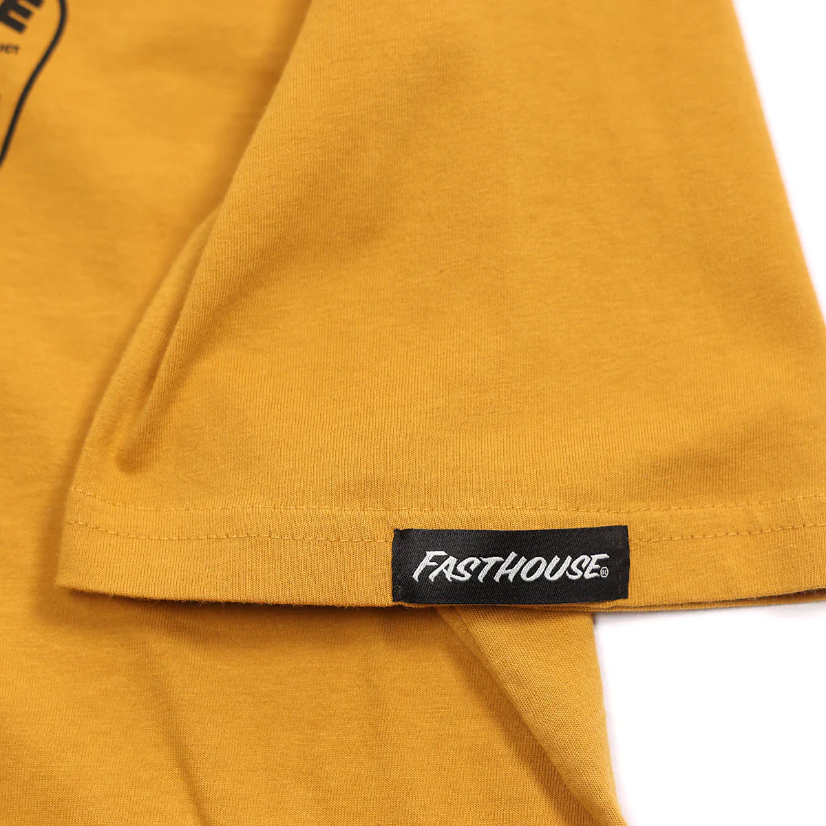Fasthouse Wedged Tee - Vintage Gold - Image 6
