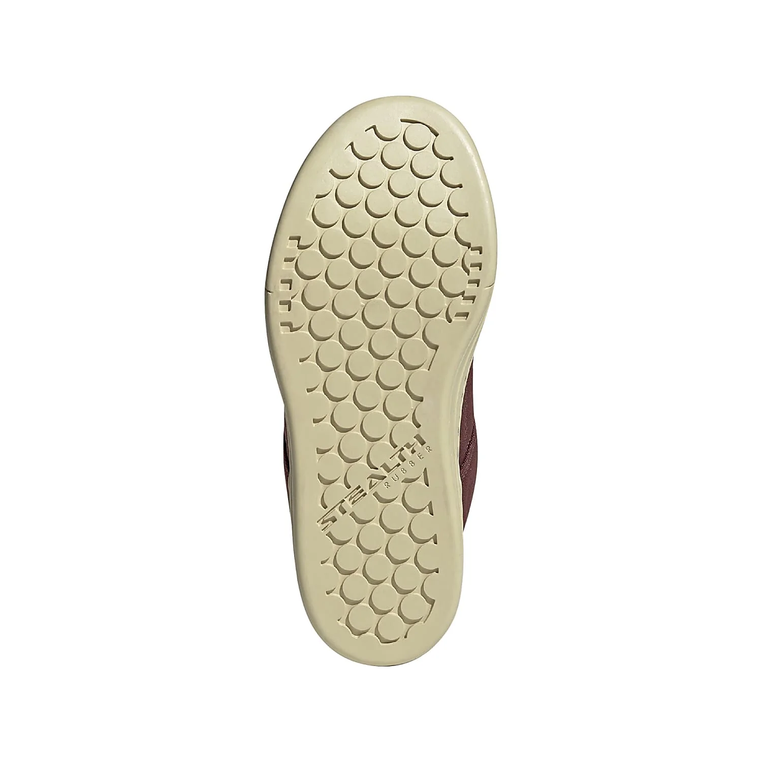 Five Ten Freerider Canvas Flat Pedal Shoe - Womens - Quiet Crimson-Core Black-Pulse Lime - 2022 - Image 4