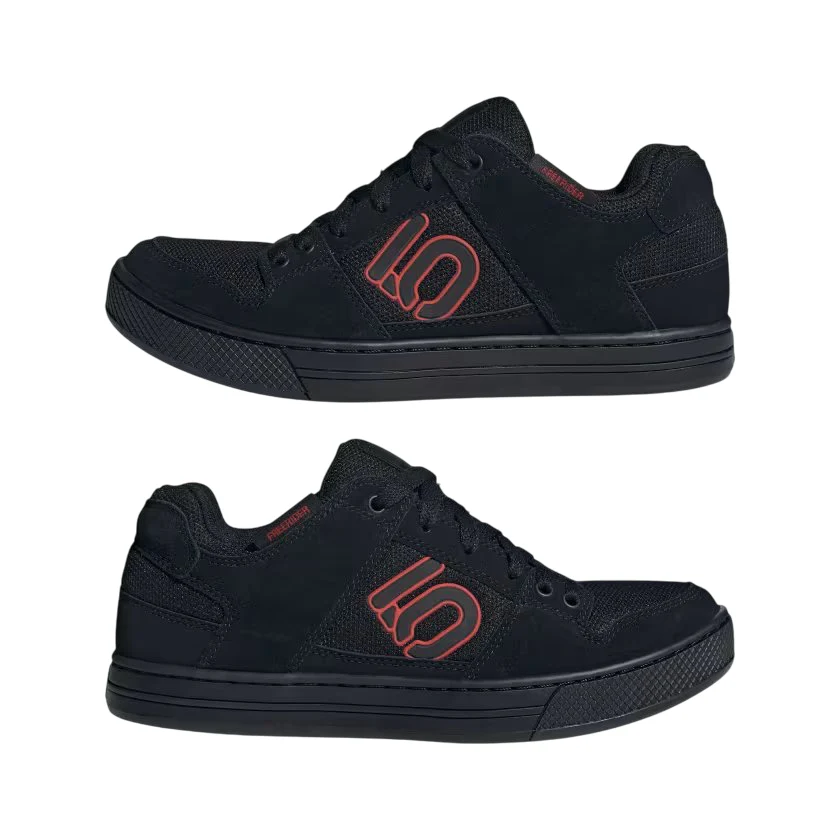 Five Ten Freerider Flat Pedal Shoe - Core Black-Red-Gray Five - Image 2