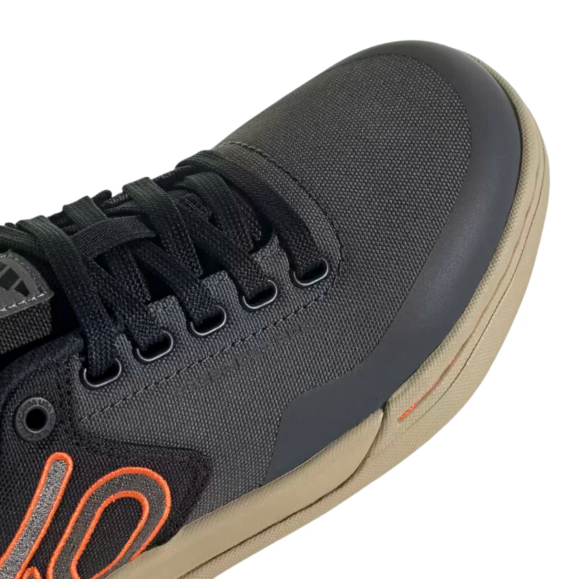 Five Ten Freerider Pro Canvas Flat Pedal Shoe - Womens - Gray Six-Gray Four-Impact Orange - Image 3