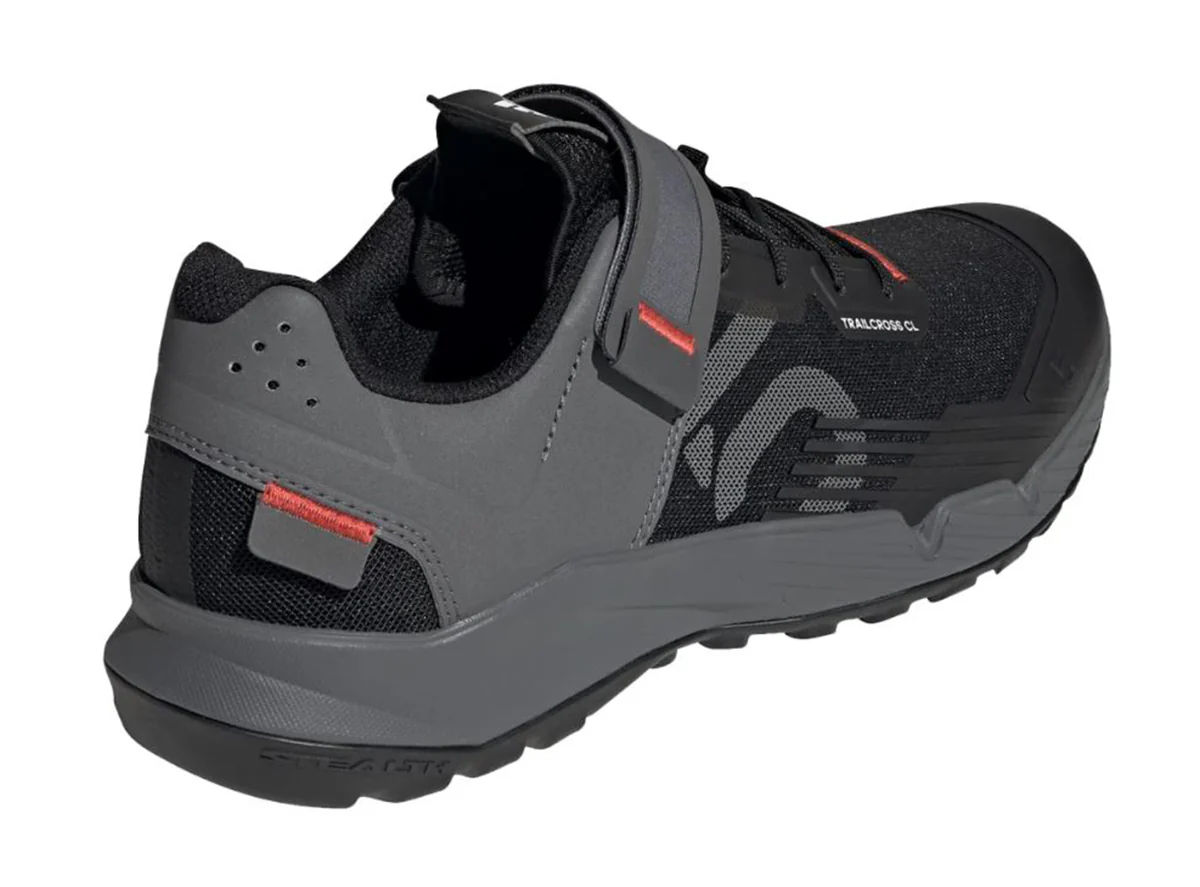 Five Ten Trailcross Clip-In MTB Shoe - Core Black-Gray Three-Red - 2022 - Image 3
