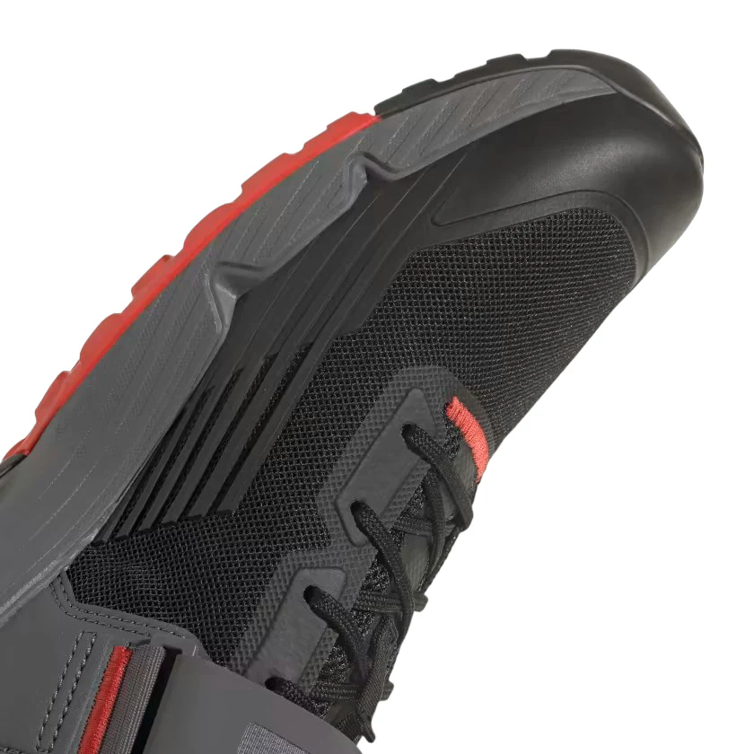 Five Ten Trailcross Clip-In MTB Shoe - Core Black-Gray Three-Red - Image 3