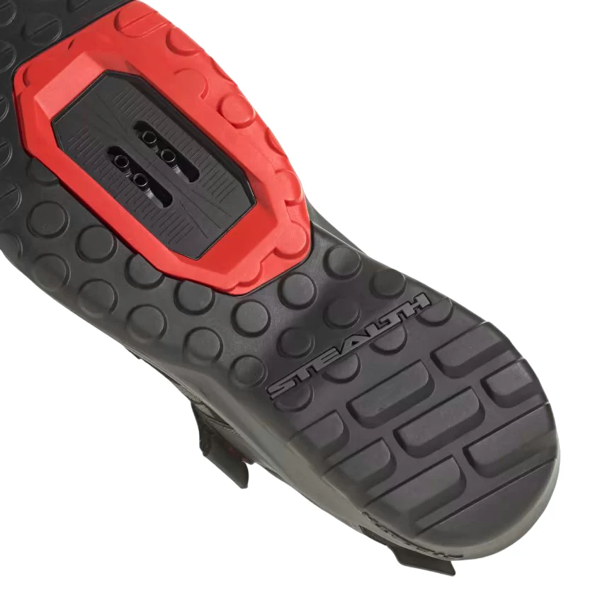 Five Ten Trailcross Clip-In MTB Shoe - Core Black-Gray Three-Red - Image 4