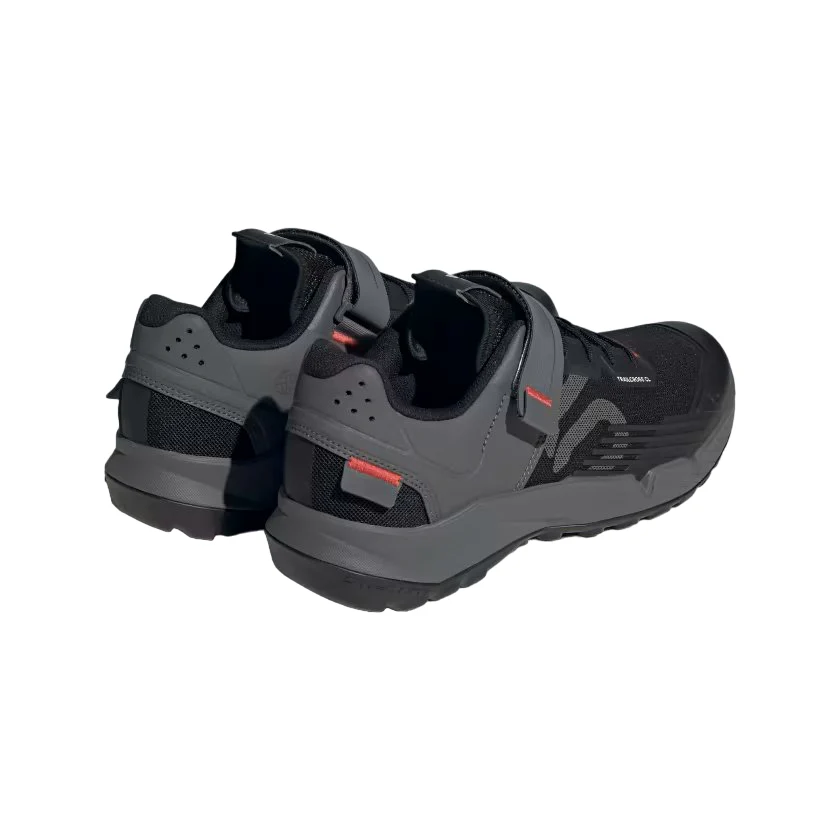 Five Ten Trailcross Clip-In MTB Shoe - Core Black-Gray Three-Red - Image 6