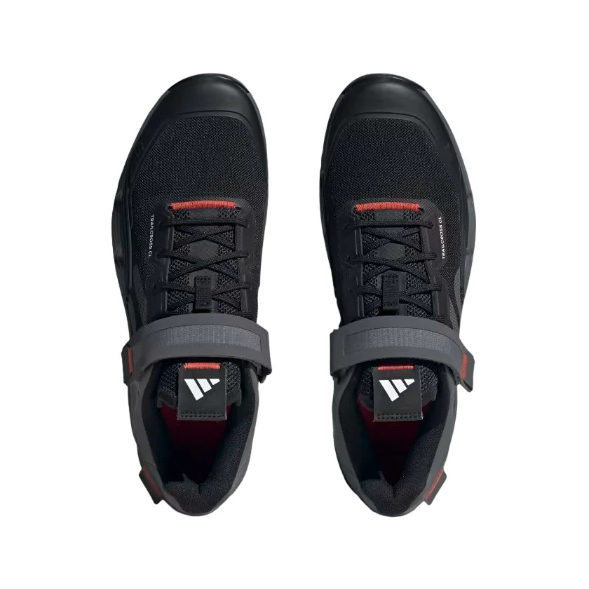 Five Ten Trailcross Clip-In MTB Shoe - Core Black-Gray Three-Red - Image 8