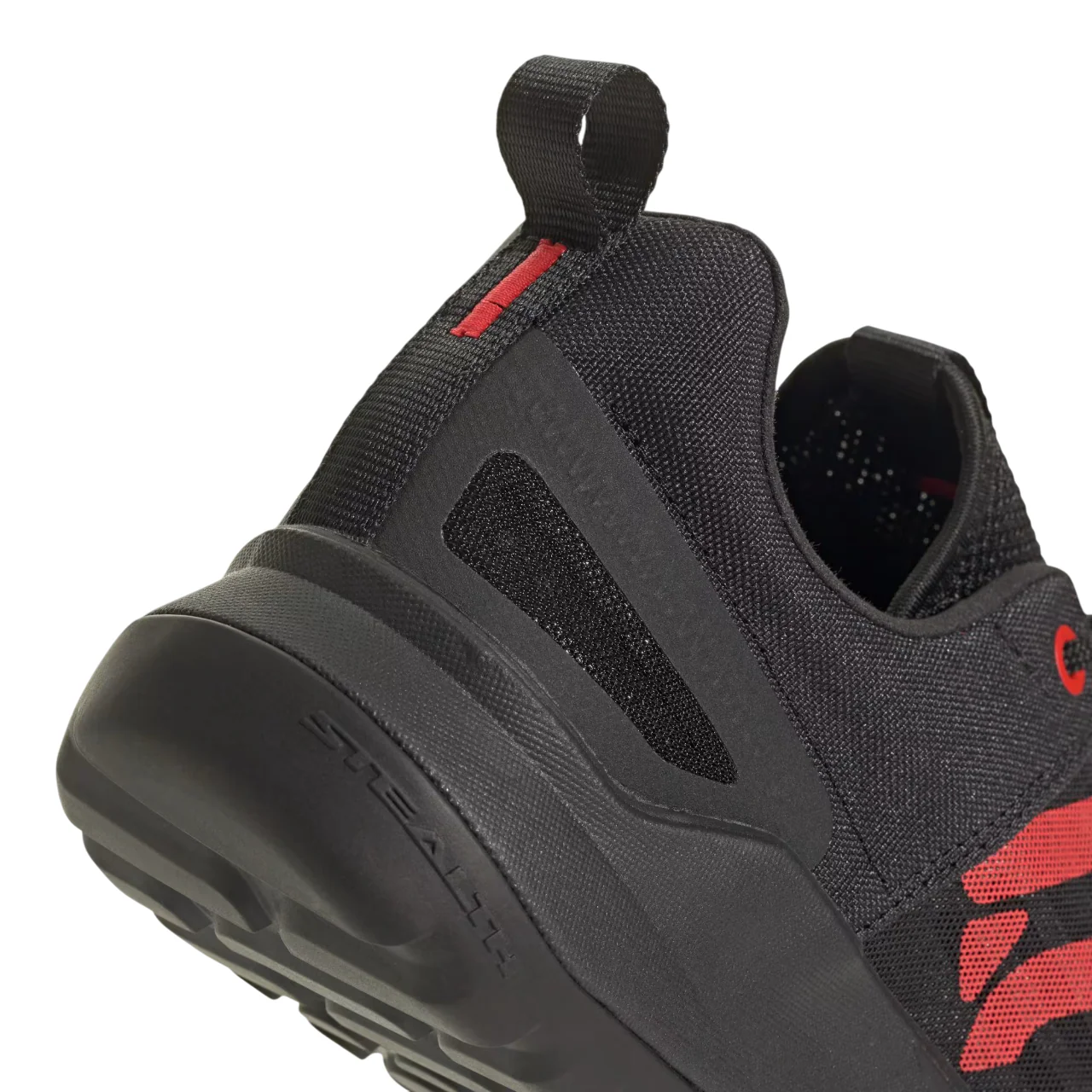 Five Ten Trailcross LT MTB Shoe - Core Black-Pure Ruby-Gray Three - Image 9