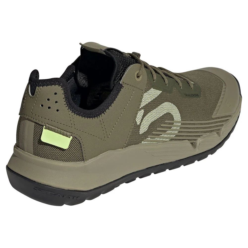 Five Ten Trailcross LT MTB Shoe - Focus Olive-Pulse Lime-Orbit Green - 2022 - Image 2