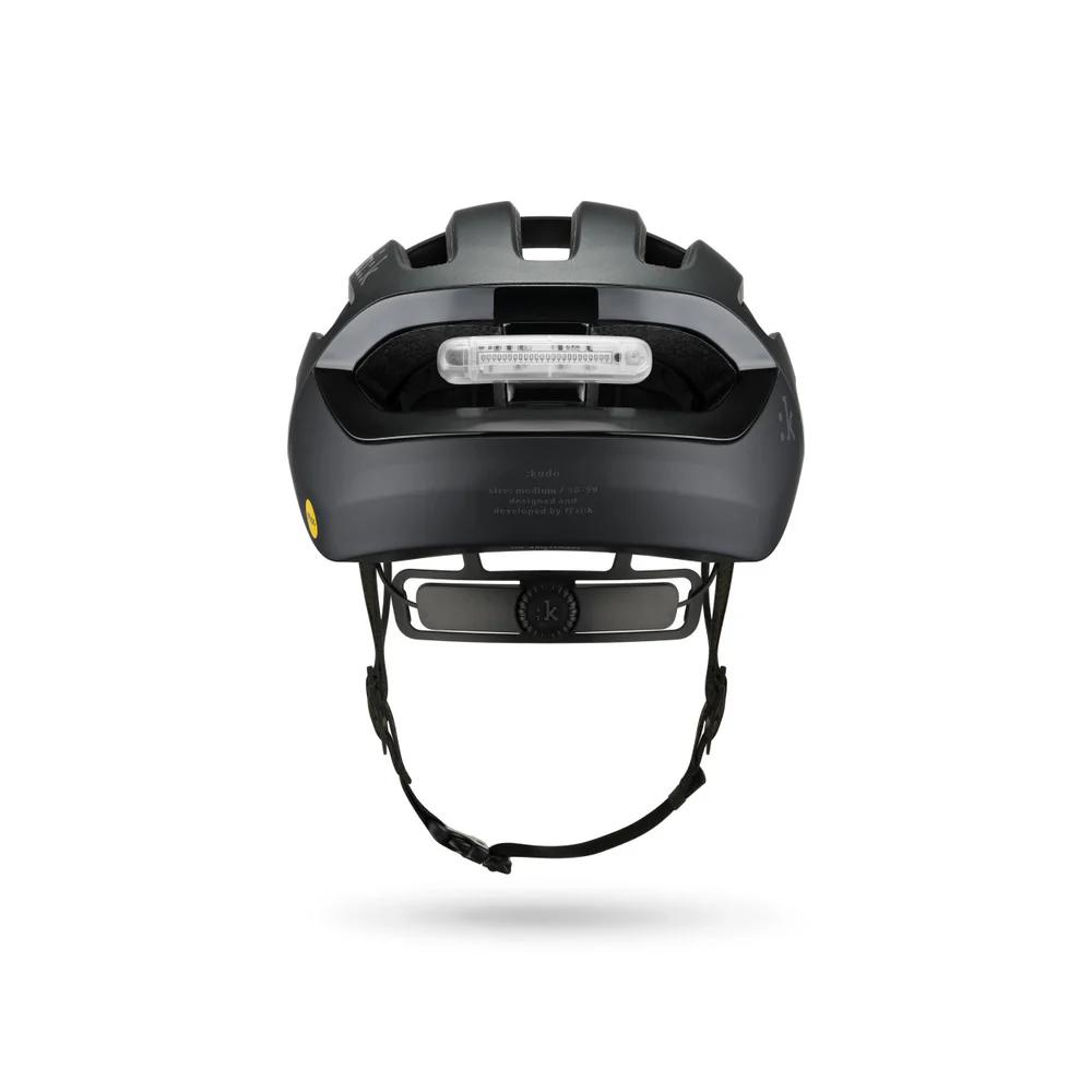 Fizik Kudo Road Helmet with Light - Black - Image 7