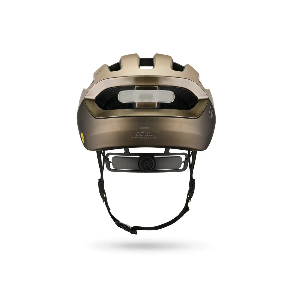 Fizik Kudo Road Helmet with Light - Bronze - Image 4