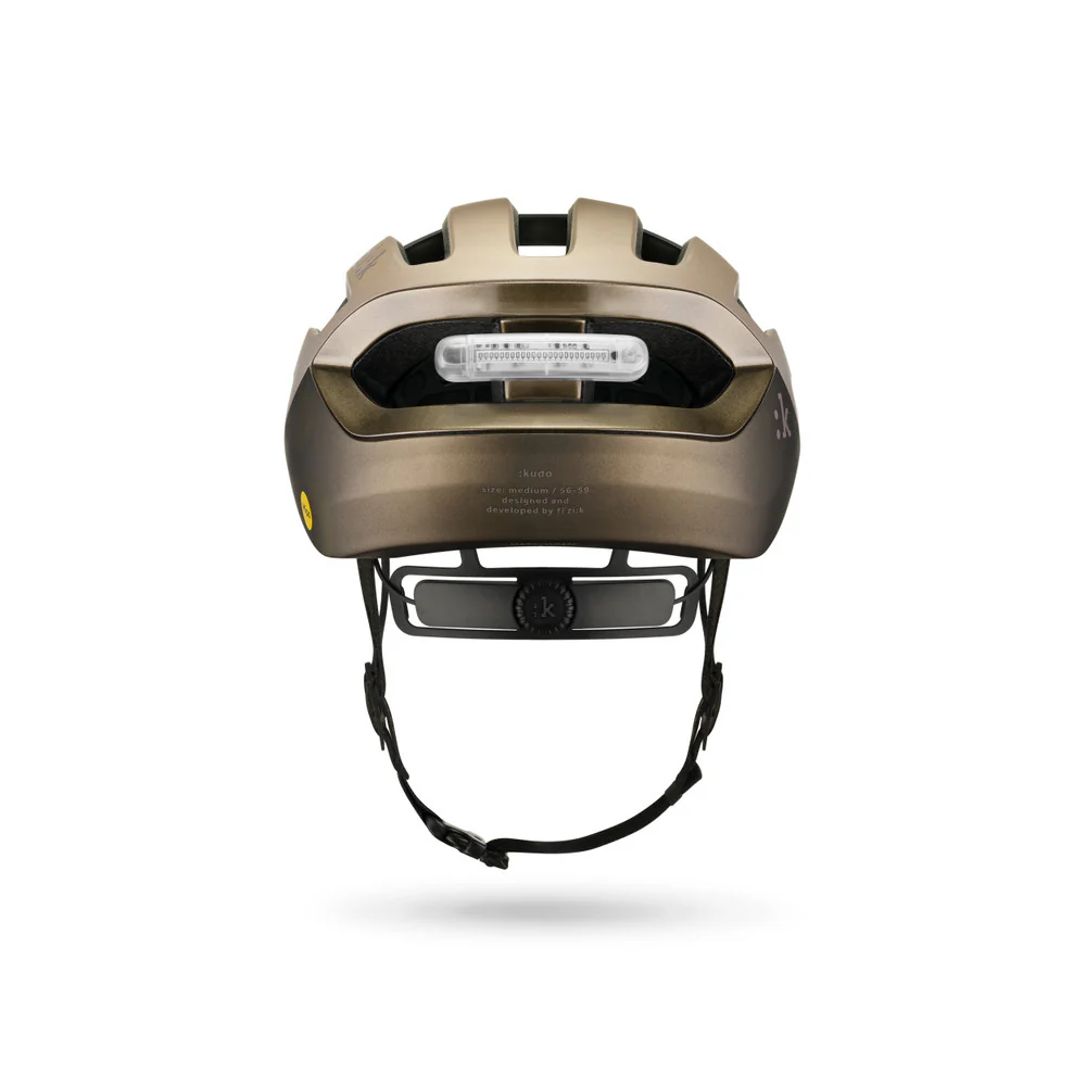 Fizik Kudo Road Helmet with Light - Bronze - Image 7