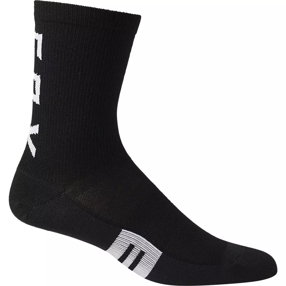 Fox Racing 6" Flexair Merino Sock - Black