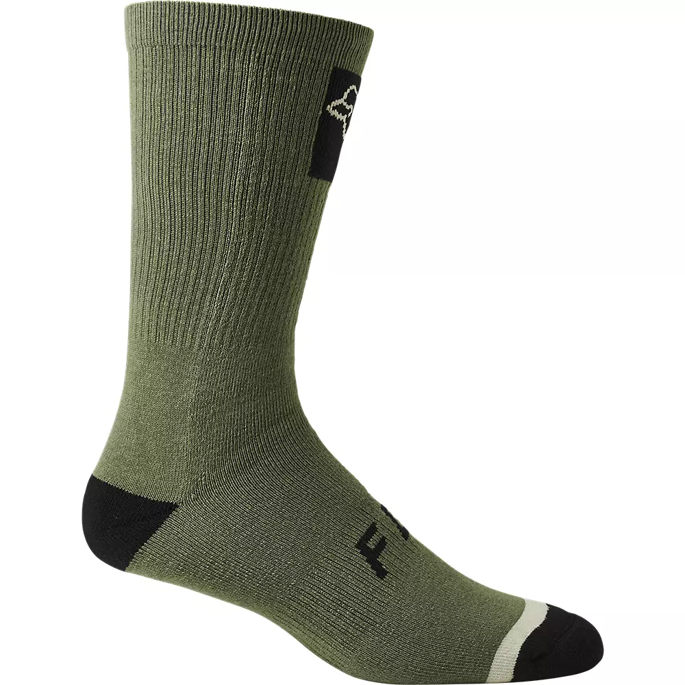 Fox Racing 8" Defend Crew Sock - Bark