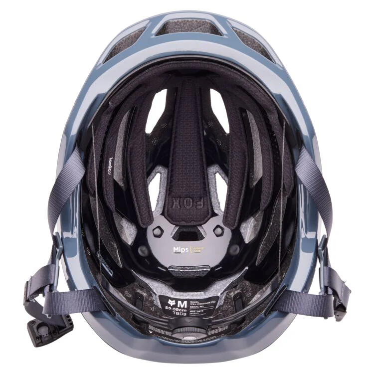 Fox Racing Crossframe Pro MTB Helmet - Solids - Graphite - Image 4
