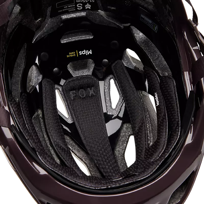 Fox Racing Crossframe Pro MTB Helmet - Solids - Purple - Image 10