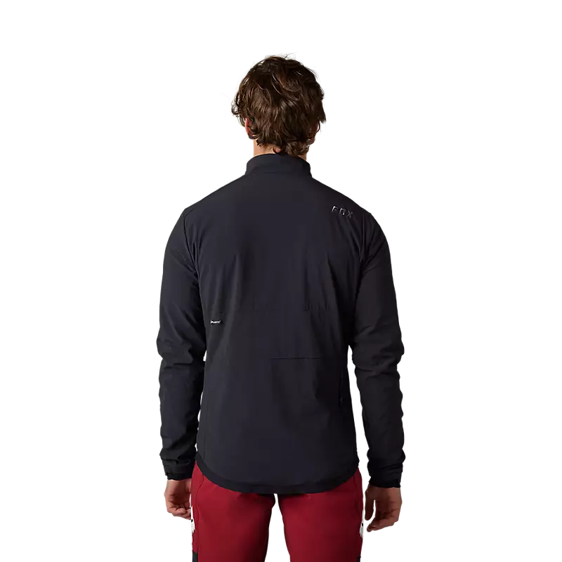 Fox Racing Defend Fire Alpha Cycling Jacket - Black - Image 3