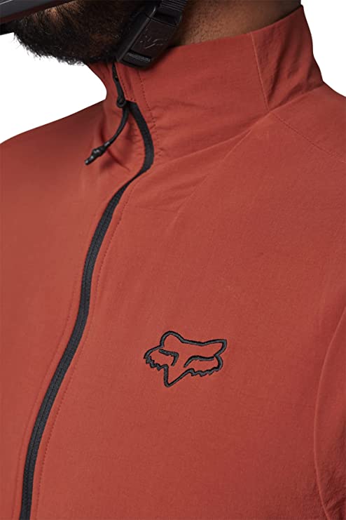 Fox Racing Defend Fire Alpha Cycling Jacket - Copper - Image 2