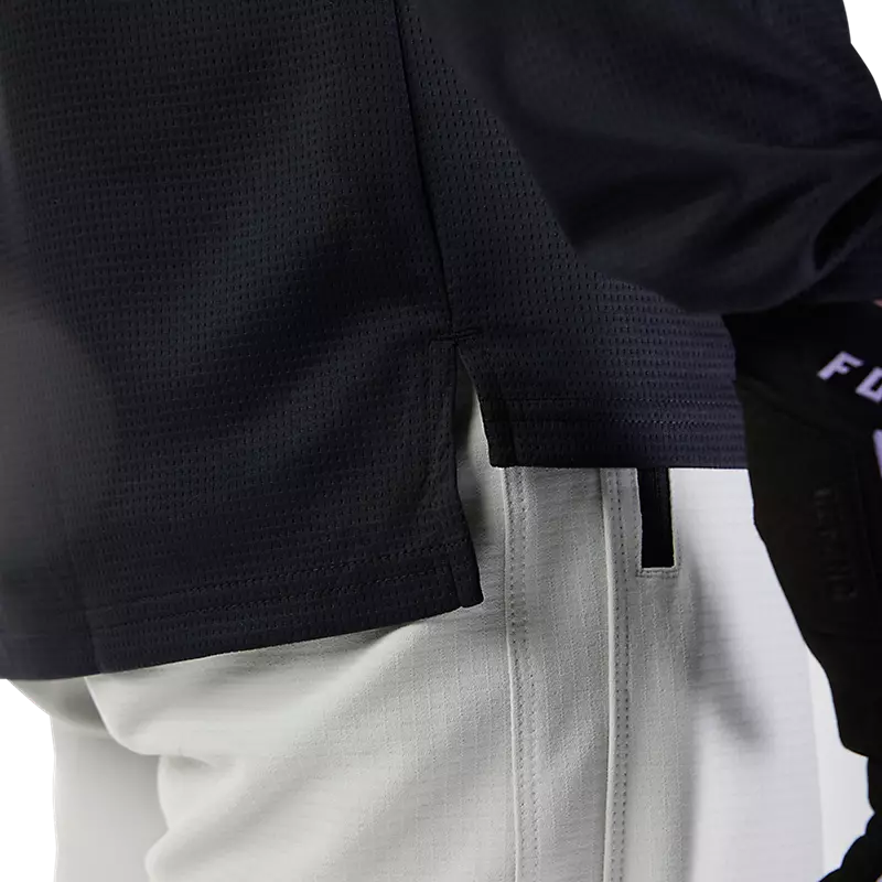 Fox Racing Defend Long Sleeve MTB Jersey - Park - Black - Image 6