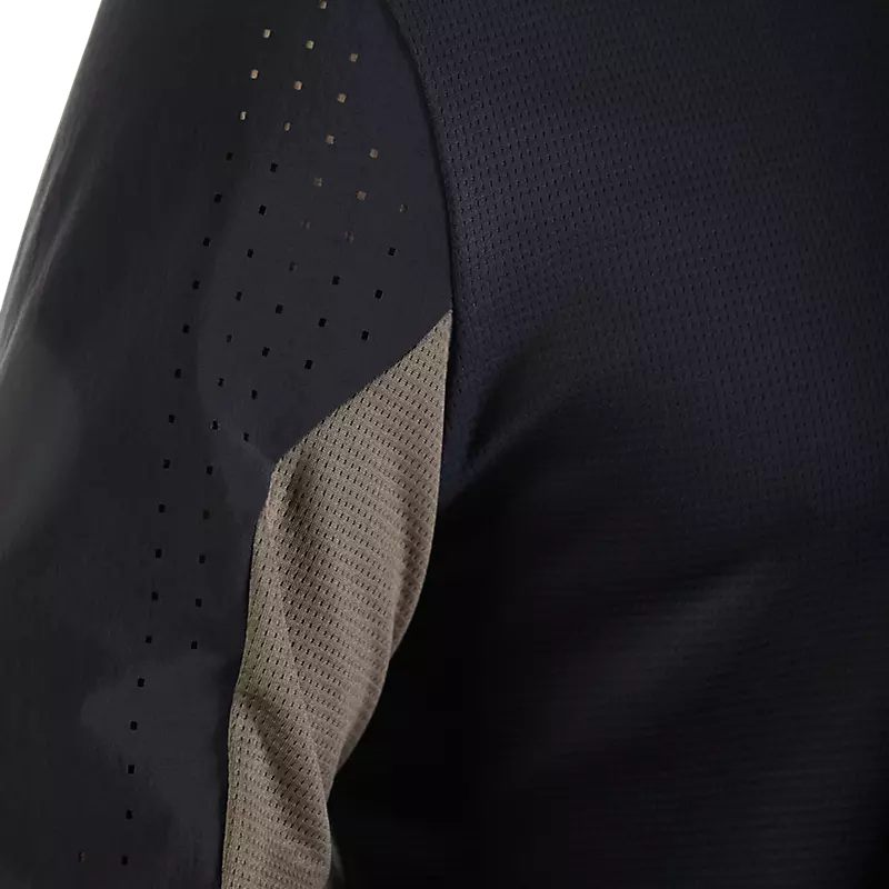 Fox Racing Defend Long Sleeve MTB Jersey - Park - Black - Image 8